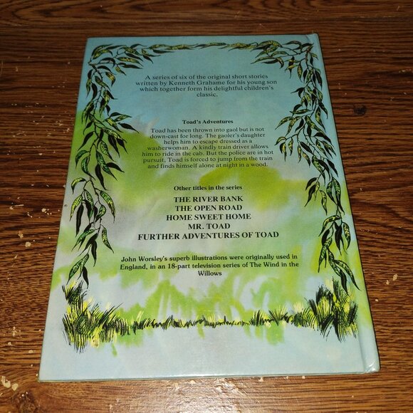 Tales from the Wind in the Willows: Toad's Adventures (1982) Hardcover Book - Picture 3 of 4